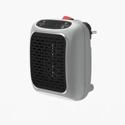 Ontel Handy Heater Turbo 800 벽면 콘센트 소형 공간 히터, 조절 가능한 온도 조절 장치, 프로그래밍 가능 12